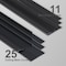 Ceilume EZ-On Drop Ceiling Grid Covers - Onyx, 36PK AC-GRID-KIT-OY - alternate 1